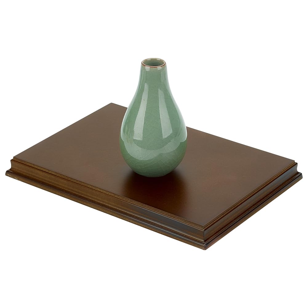 Villeurbanne Base cuadrada de madera MDF con borde Ogee, 12