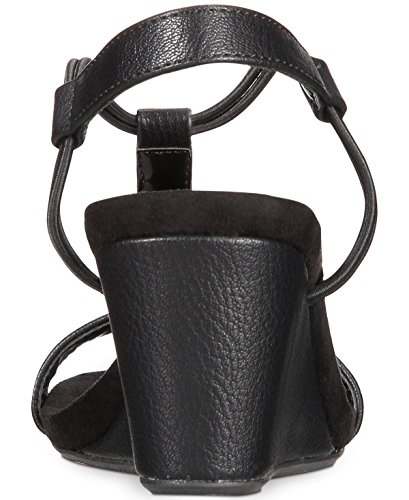 Image of Style & Co. Womens Mulanepwt Sequined Wedge Sandals