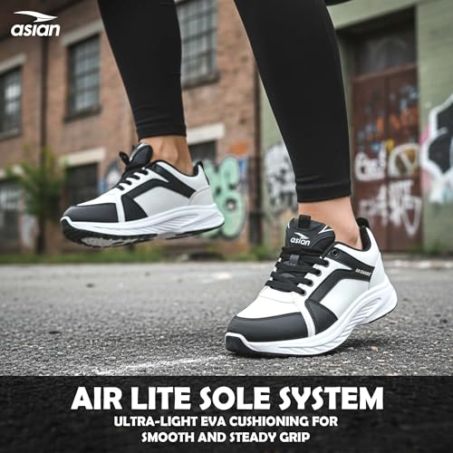 Image of ASIAN Misty-12 Women's & Girls' Casual Sneakers | Lightweight, Stylish & Comfortable Shoes with Soft Cushioning, Flexible Sole