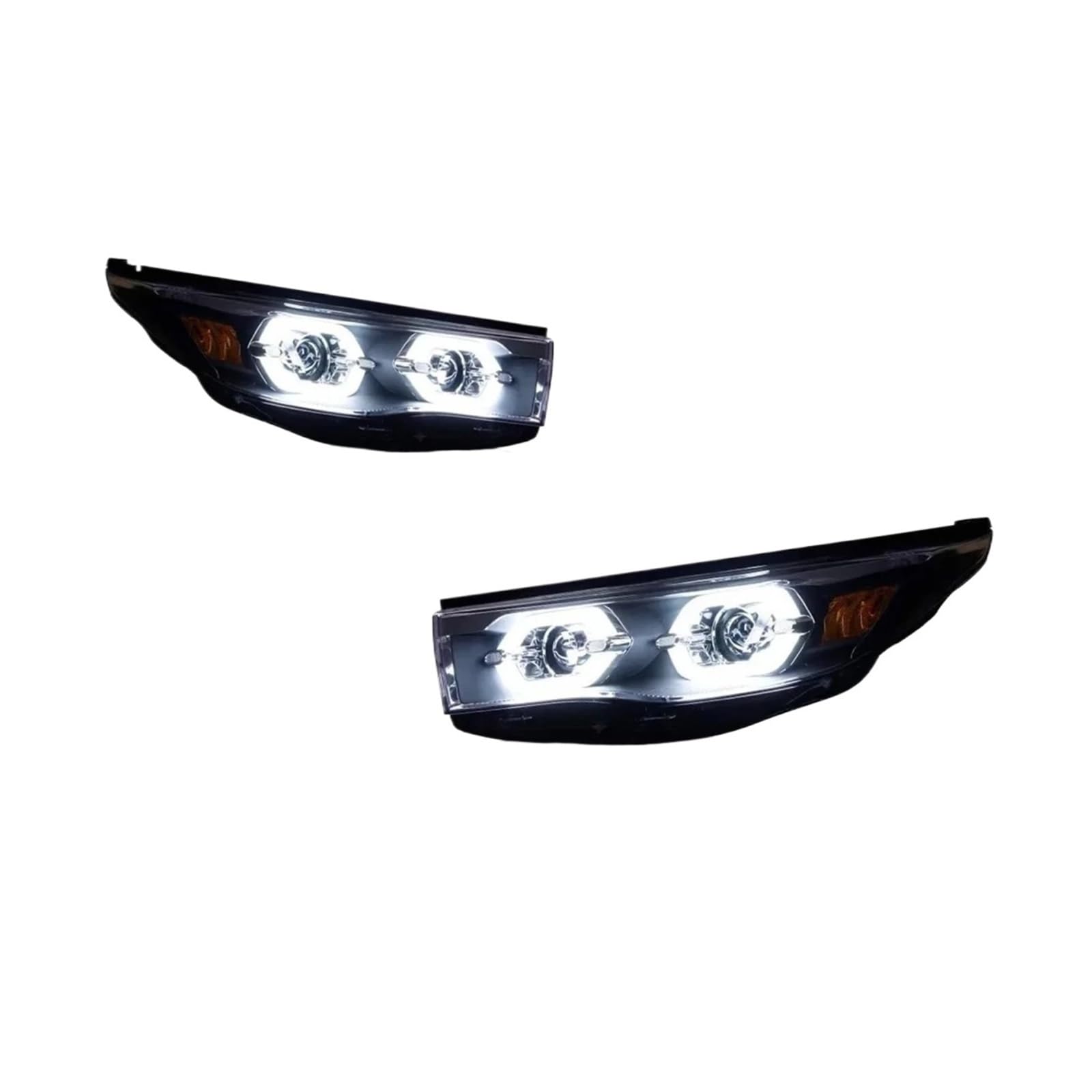 Faros delanteros Toyota Highlander 2015-2017 con intermitentes y conexión directa 7