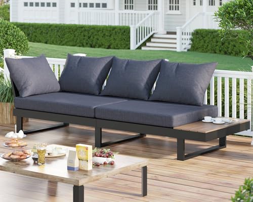 Papajet B0D41JY4TV Aluminum Patio Conversation Set cover