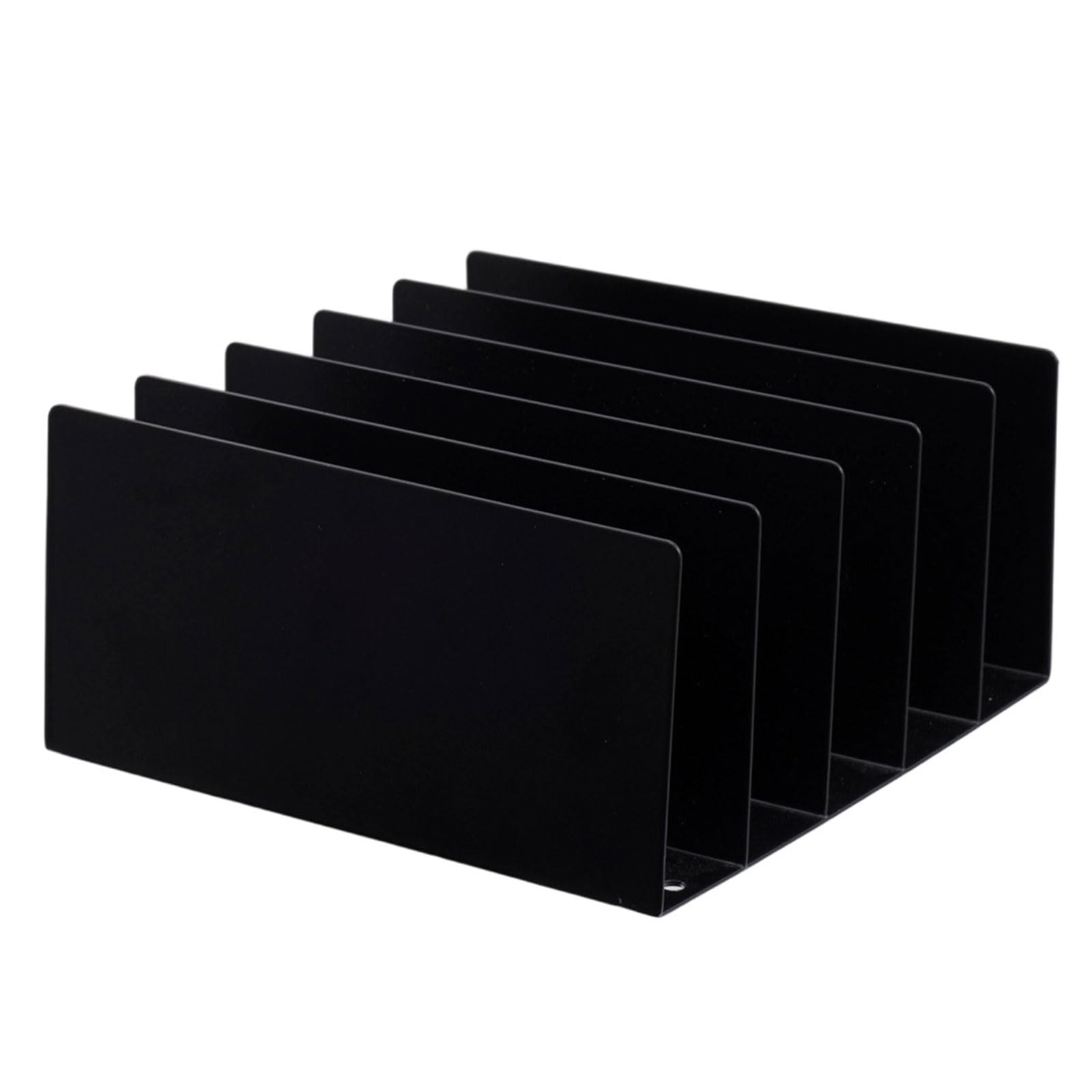 HDOYTXXM Desktop File Sorter Metal Magazine Rack Desk Organizers for Paper Storage and Document Management Desktop Organizers