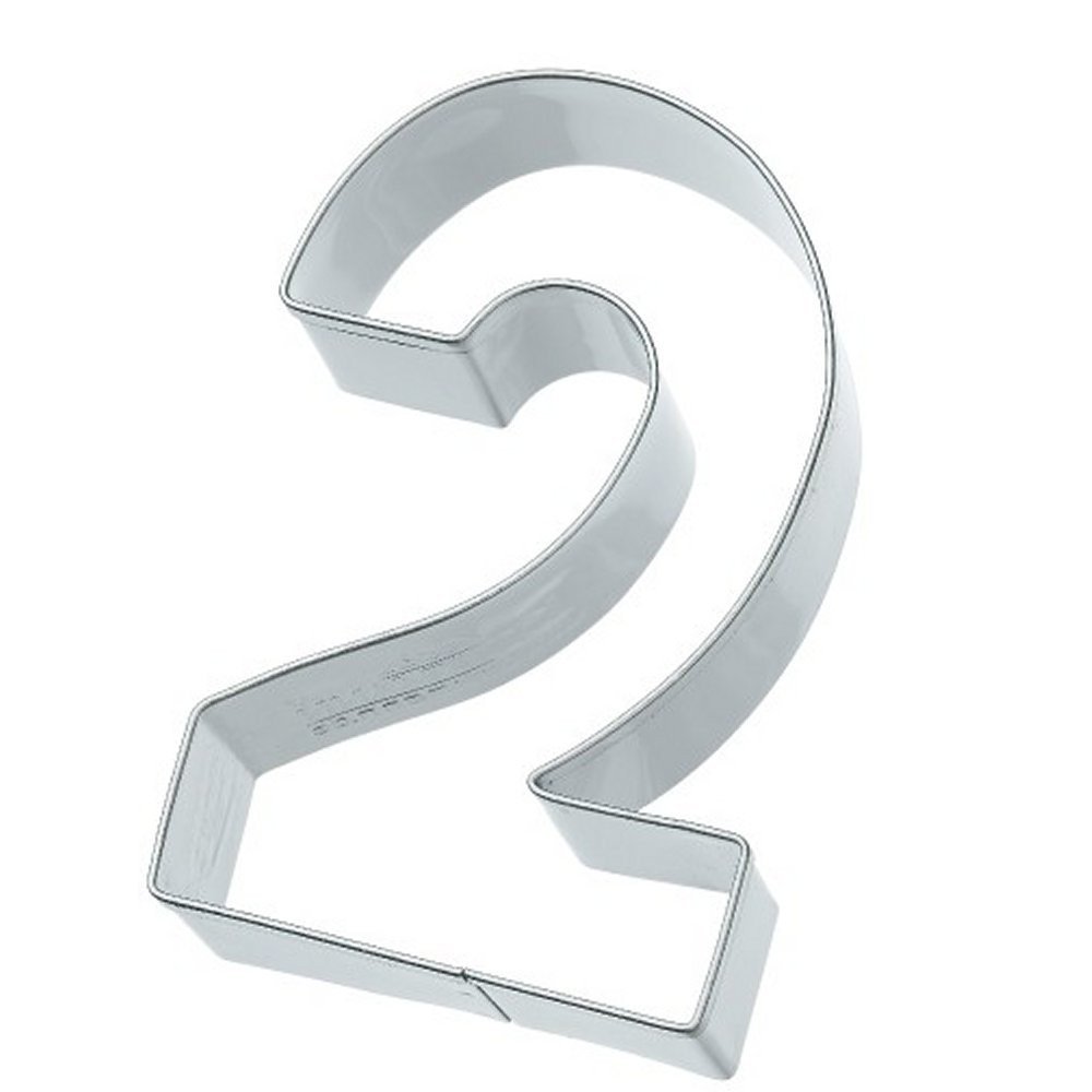 Amazon｜青芳(Aoyoshi) ステンレスクッキー抜型 数字(0~4) 2・MQ-GB