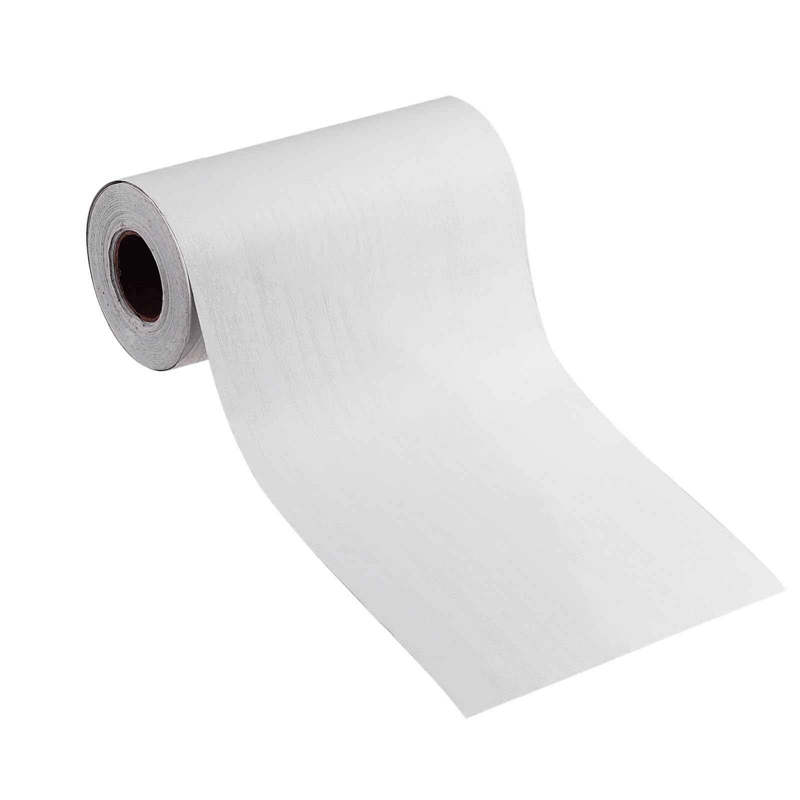 PATIKIL Cinta Adhesiva de Grano de Madera, 10cm x 10m, Parche de Reparación de Veta de Madera, Ideal para Muebles, Pisos, Puertas, Mesas, Sillas, Ventanas, Grano de Madera Blanco