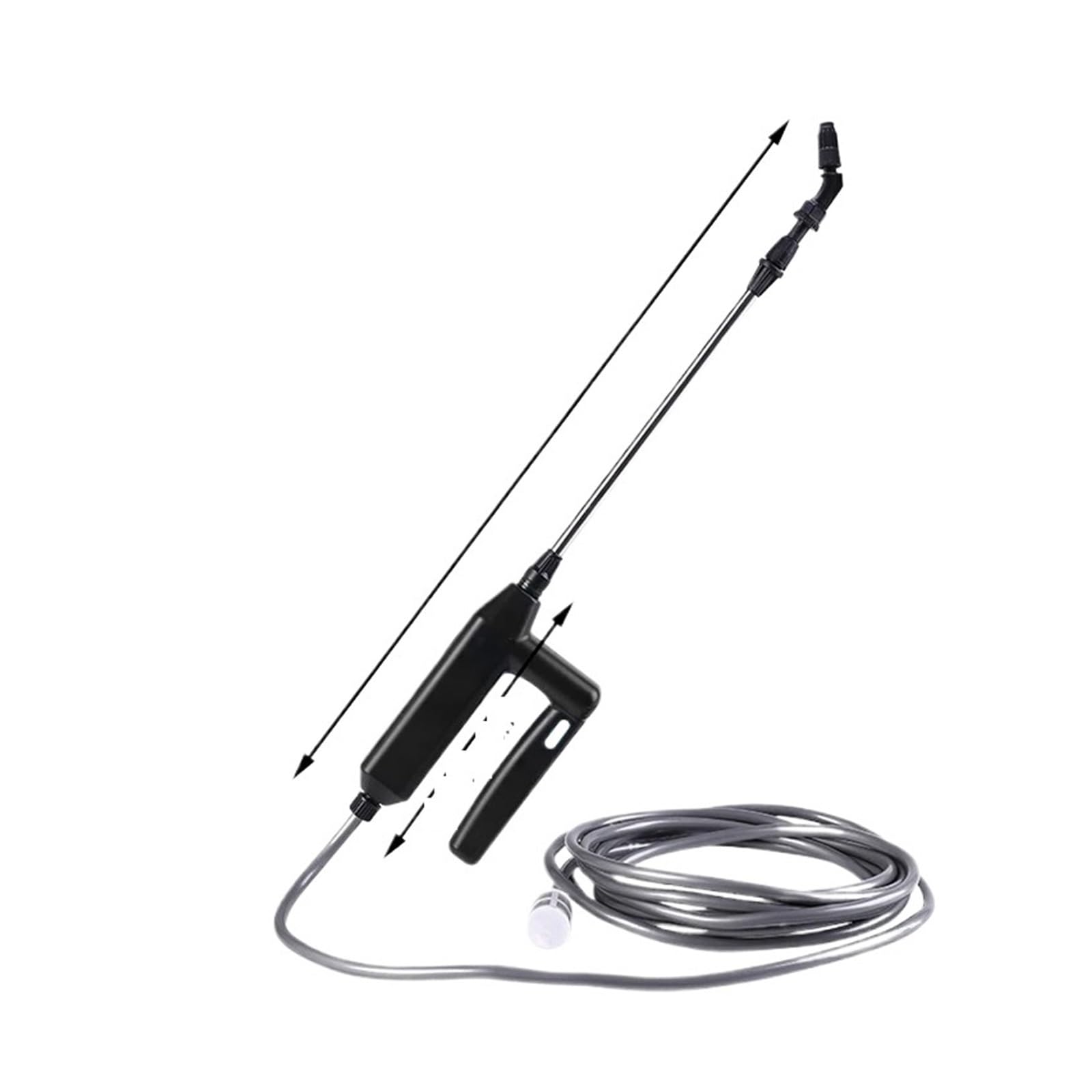 LNHHG Automatic Electric Sprayer Gun, Garden Atomization Recharable High Pressure Plant Sprayer, Sprinkler Watering Garden Irrigation(6W-7.4V-3M Pipe)