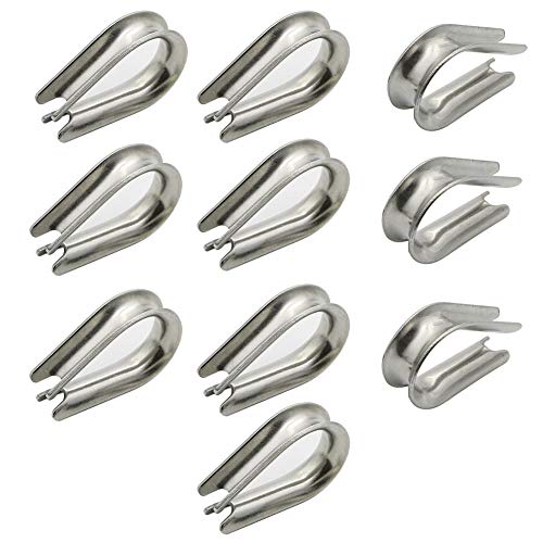 CGMJ 10 Pcs Boast The Heart Ring Made Of Stainless Steel Anticorrosion And Rust Prevention