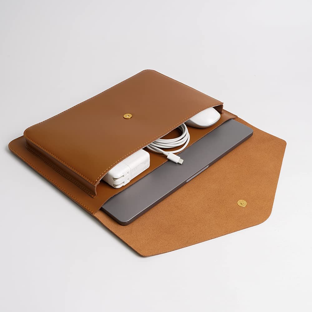Funda de piel para portátil