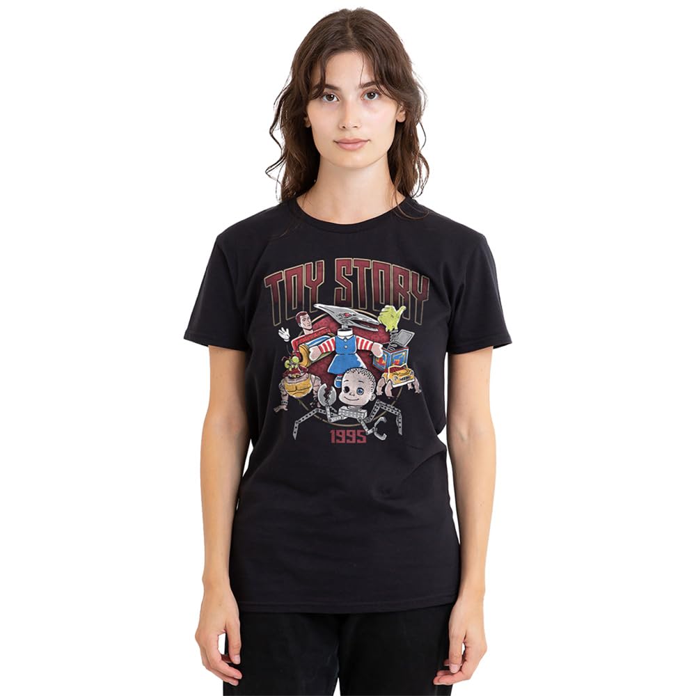 Disney - Women's - Toy Story Sid's Toys Rock T-Shirt - 2XL - Black
