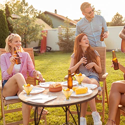 Rtteri 300 Pieces Disposable Plastic Martini Glasses 5 Oz Cocktail Glasses, Clear Dessert Glasses Parfait Cups Wine Shot Glasses Reusable For Wedding Party Champagne, Ice Cream, Pudding #TOP6