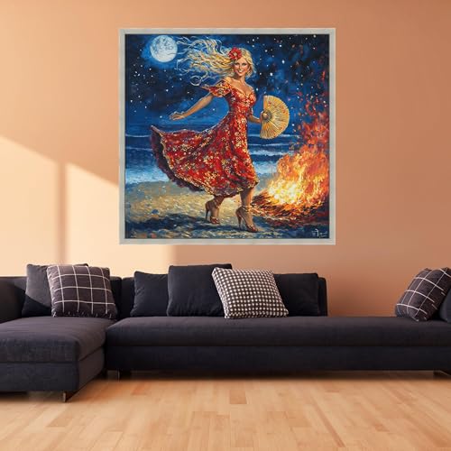 Tableau sur toile grand format déco murale moderne chambre