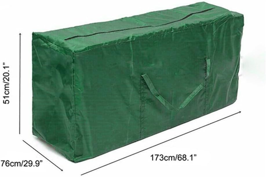 210D Oxford Fabric Outdoor Storage Bag - Large Capacity Garden Cushion Storage Bag (173x51x76cm) - Waterproof and(173x51x76cm)