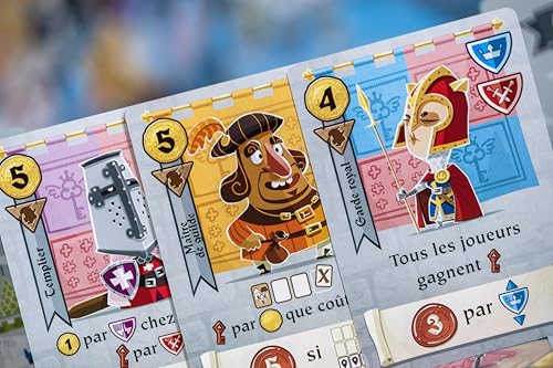 Blackrock Games Chateau Combo - Jeu de Cartes Tactique et Rapide - de 2 à 5 Joueurs - stratégie et réflexion - 10 Ans et Plus - Jeu de société idéal Entre Amis Catch Up Games
