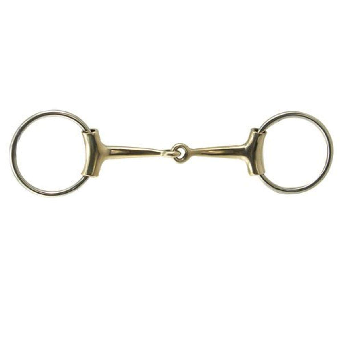 Coronet German Silver Loose Ring Eggbutt Snaffle Bit, 5-Inch