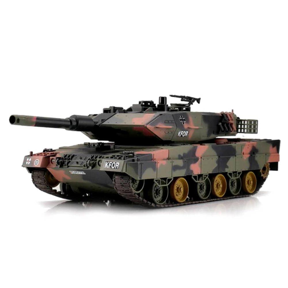 1:24 Leopard II A5 Infrared RTR RC Model Tank w/Lights, Sound & Shoots