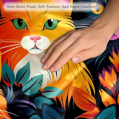 Housse de coussin 50x50 en velours doux pour éliminer l'austérité du canapé