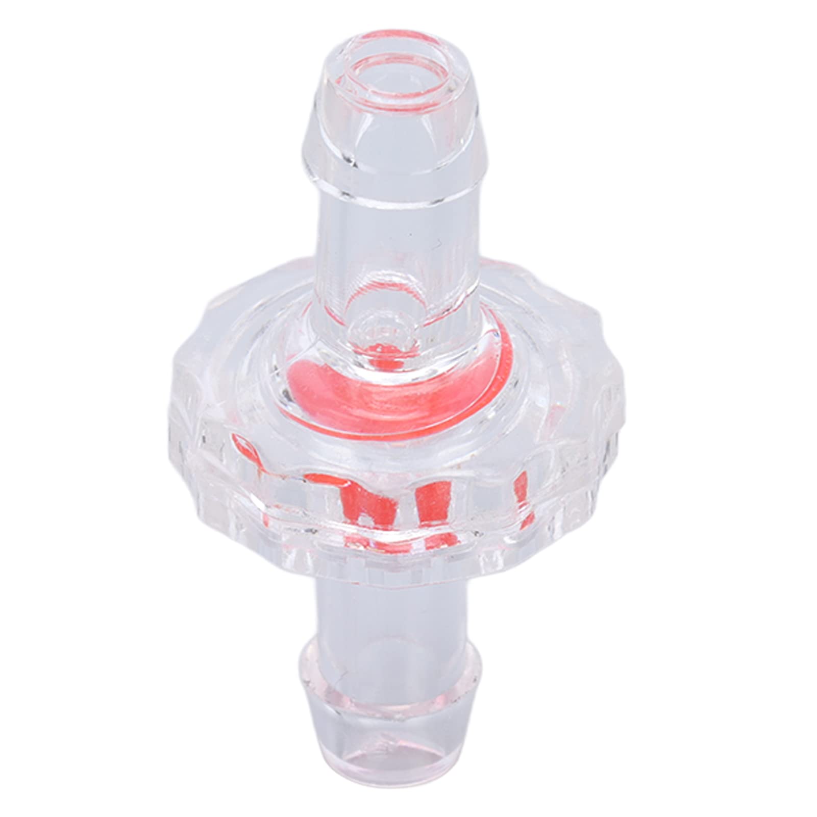 10 Válvulas de Retención de 1 Vía, Manguera de Plástico PP, Parada de Agua, Púa de Diafragma para Alimentación de Entrada de Aire (5mm transparente)