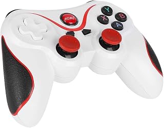 ASHATA Bluetooth Game Controller, Universal Wireless Controller Gamepad Handle Joystick Gaming Controller Remote, for Andriod, for IOS, for Win 7/8/10, for PS3, Smartphones, tablet PC