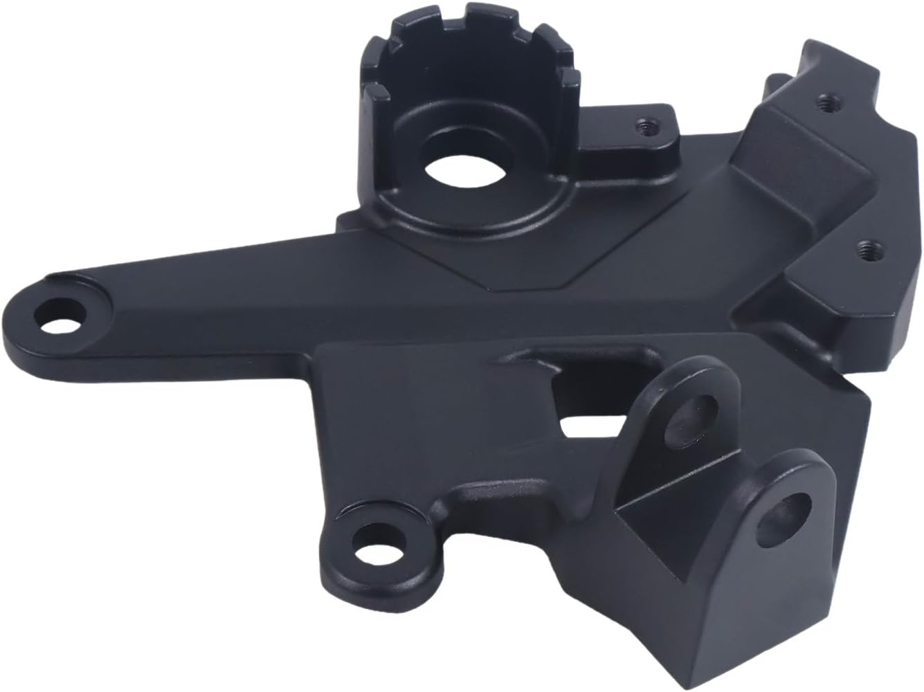 Left Front Foot Rest Pedal Footpeg Bracket Compatible with Kawasaki Z650 2017-2025 Compatible with Ninja 650 2017-2025
