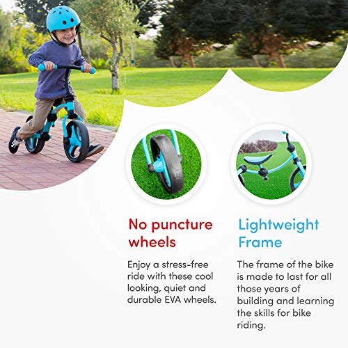 Smartrike Toddler Balance Bike 2,3,4,5 Years Old - Lightweight & Adjustable Kids Balance Bike, Blue, Small, Model Number: 105-0300 #TOP6