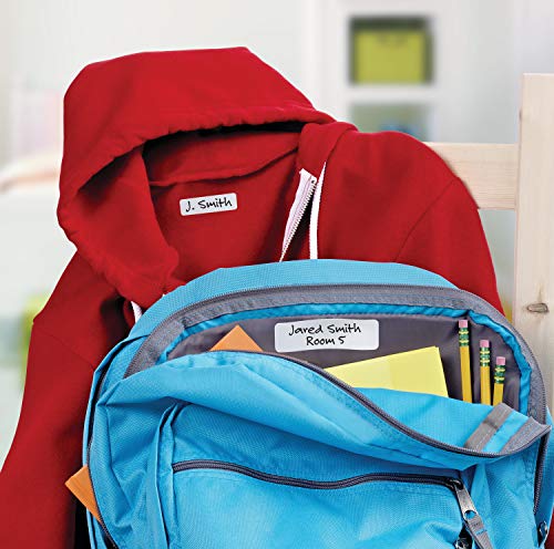 Avery No Iron Clothing Labels, Washer & Dryer Safe, Writable Fabric Labels, 45 Labels, 1 Pack (40700) #TOP4