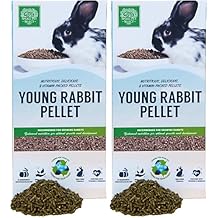 Small Pet Select - Young Rabbit Pellet Food, 5lb Pack of 2