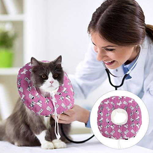 POPETPOP Gato Colarinho Colarinho Cão Gatinho Colar De Recuperação de Recuperação da Cirurgia a Cica