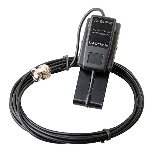 REVEX RB-CLP Window Clip Mount with RG-174 Cable BNC for Car Radio Antenna