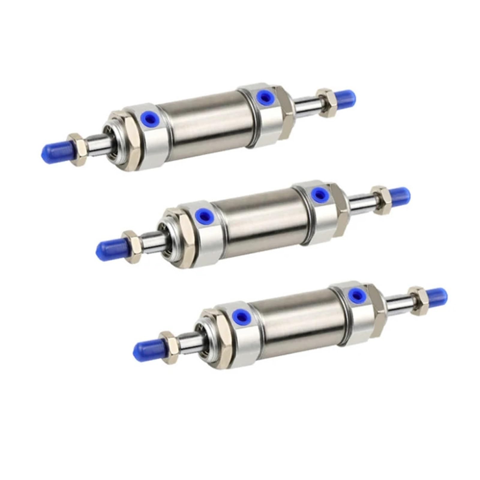 Mini Cilindro de Acero Inoxidable Doble Varilla Doble Salida MAD40x25/50/75/100/125/150/175/200/250/300/350/400/450/500(MAD40X400)