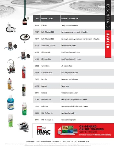 RectorSeal Safe-T-Switch 97637 Condensate Overflow Switch, Easy Access, Condensate Drain Shut Off System, Magnetic Reed Switch, HVAC, Includes 3/4 Adapter