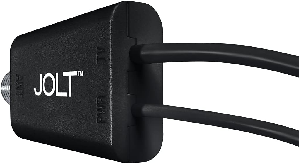 Mohu Jolt TV Antenna In-Line Amplifier with 6 ft. USB Cable and USB Power Adapter, MH-110569
