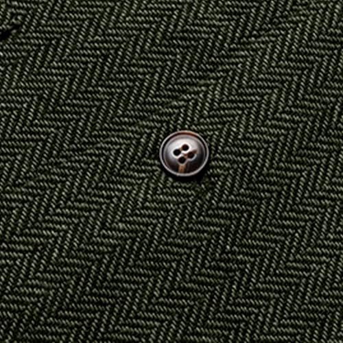 NATHGAM Men's Casual Vest Slim Fit V Neck Suit Waistcoat Single Breasted Herringbone Solid Color Wedding Prom Groomsmen Vest2