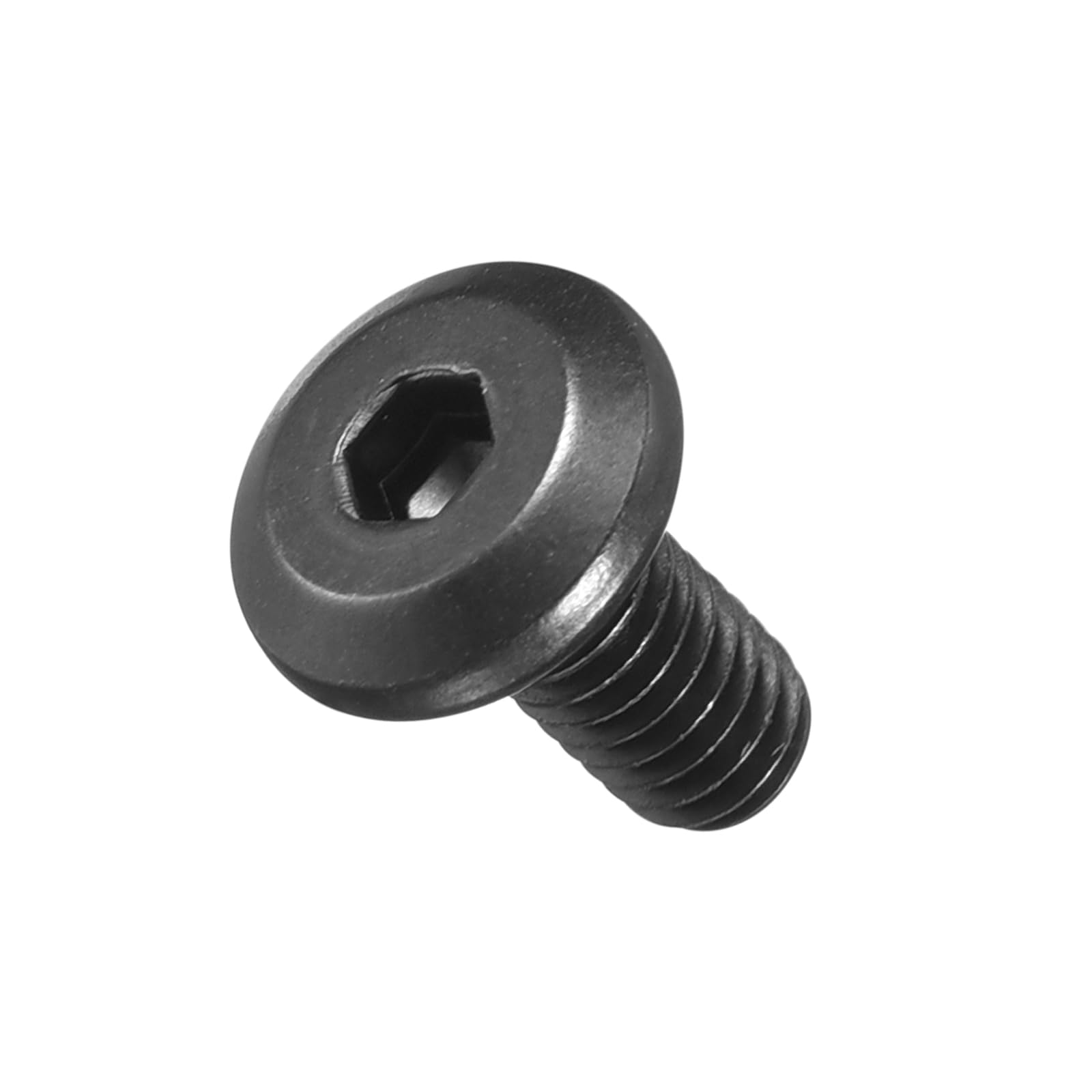METALLIXITY Flat Head Hex Socket Cap Screws Bolts(M4-0.7x8) 50Pcs, Steel Hex Socket Furniture Bolts Screws