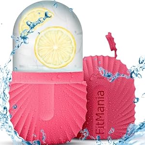 Ice Roller For Face – Facial Ice Roller for self Skin Care of all Types, Cold Face Ice Roller Facial Massager for Eye Puffiness relief, Wrinkles, Migraine & TMJ Relief Massager