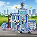 MindBox City Police Station Building Sets, 570pcs City Police Sets Toy Building Bricks Kit for Boys 8-12