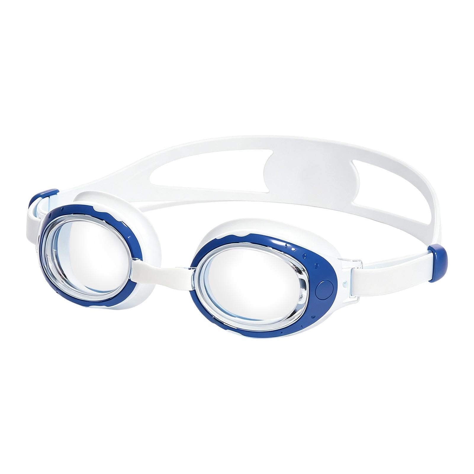 Gafas de natación para niños y niñas, ajustables, transparentes, protección ocular, para niños de 3 a 12 años, competición deportiva, playa, piscina, parque acuático