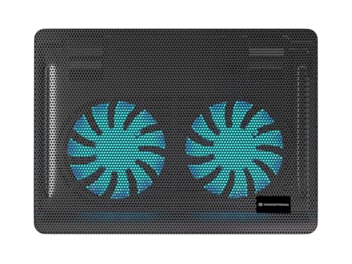Conceptronic CNBCOOLPAD2F 2-Fan Laptop Cooling Pad miniatura 1