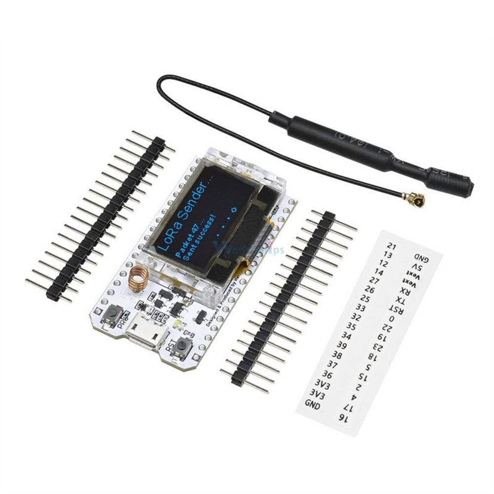 868MHz-915MHz SX1276 ESP32 LoRa 0.96 Inch Blue OLED Display Bluetooth WIFI Lora Kit 32 Module IOT Development Board for Arduino : Amazon.co.uk: Computers & Accessories