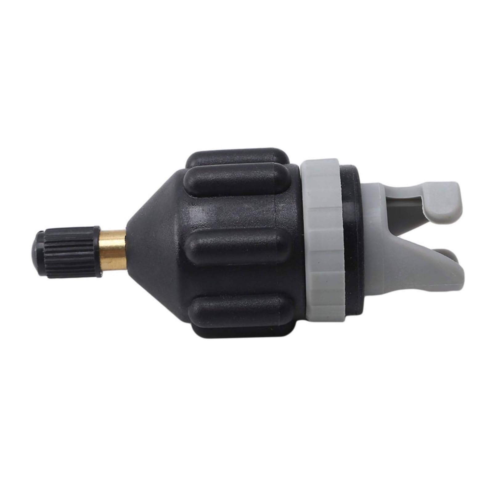 Multi-Purpose Air Valve Adapter Leak-Proof Seal Inflatable Boat Valve Converter Quick Inflation SUP Pump Adapter Long-Lasting Construction, Black-image-46