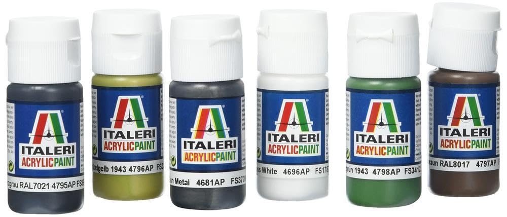 Italeri 510000433 - Acrylic Set WWII Military German Army