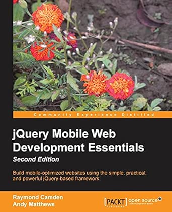 jQuery Mobile Web Development Essentials 2nd Edition book cover