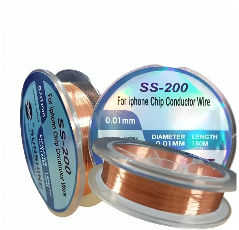 SP Electron SUNSHINE SS-200 0.01MM 150M Soldering jumper Wire for i-Phone Chip (Pack of 2) (B0DG42L9GW) Amazon Price History, Amazon Price Tracker