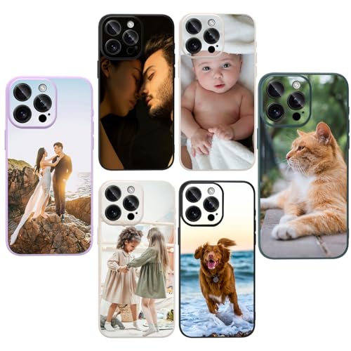 Personalizza con la tua foto o grafica preferita: Trasforma una semplice custodia in un accessorio esclusivo con una foto del tuo animale, dei tuoi cari o un design originale.