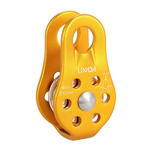 Polia, Andoer 20KN de resgate em escalada com polia única fixa