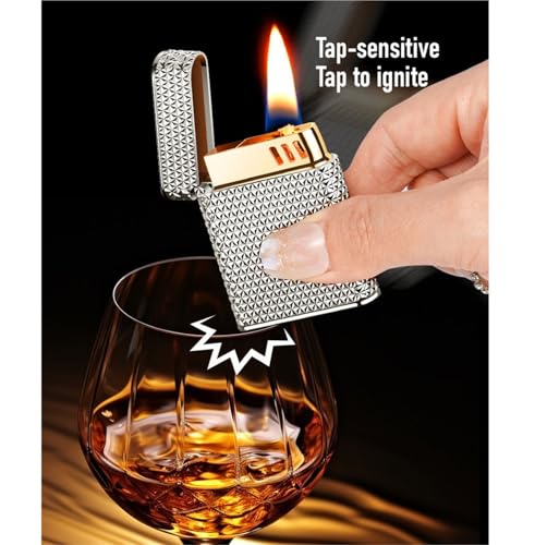 Encendedor metálico inteligente recargable suave miniatura 5