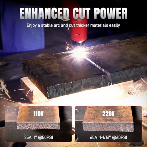 Image of ANDELI 65 Amp Plasma Cutter [CNC Enabled][ Non-HF],1.06 inch Max Cut
