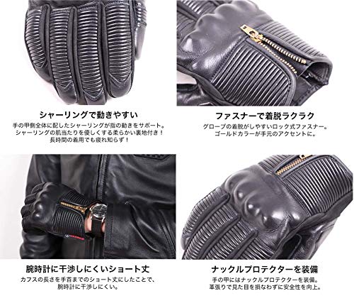 Amazon.co.jp: デグナー (DEGNER) レザーグローブ シャーリング