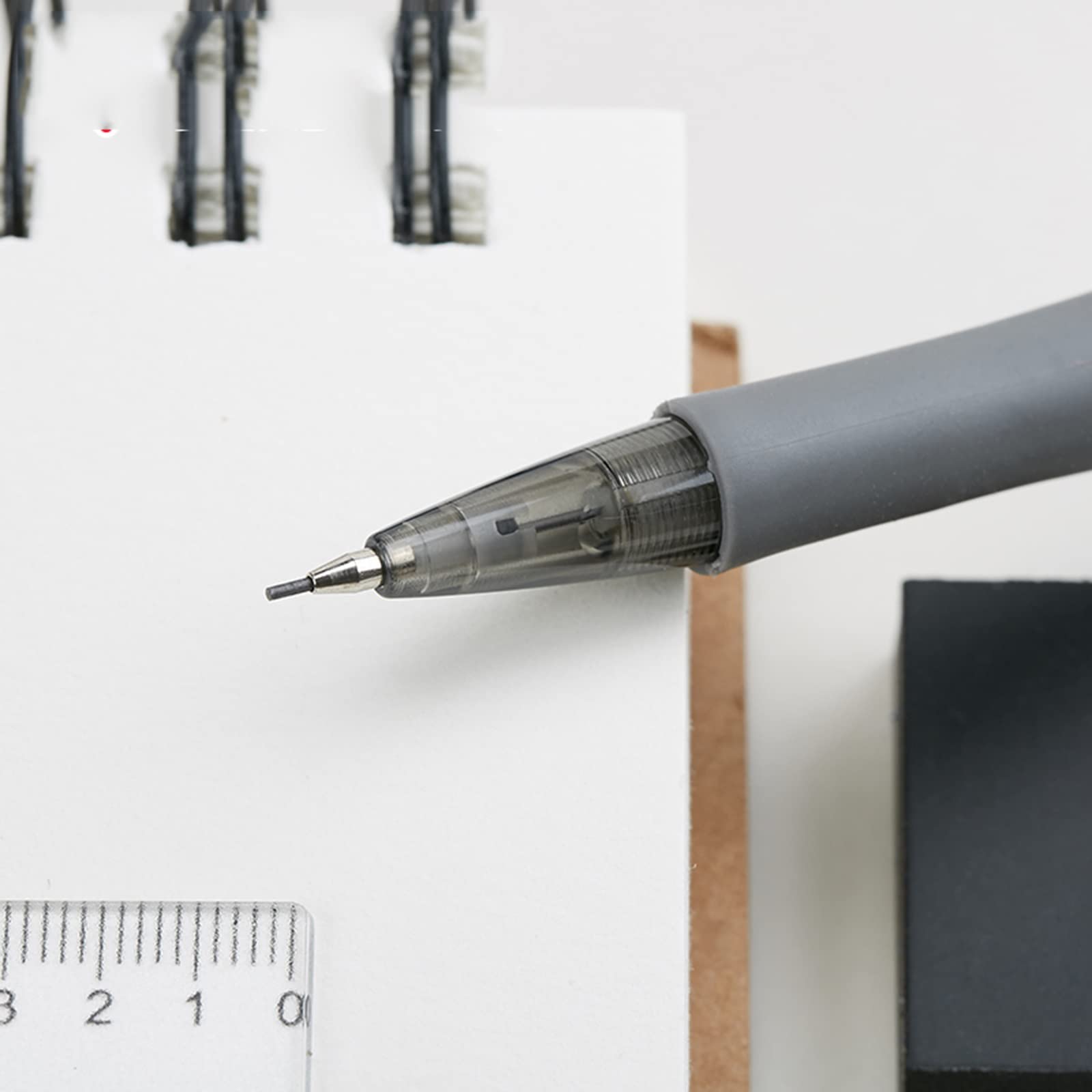 SwePer Boussole Professionnelle Boussole en métal avec boîte rectangulaire Kit de géométrie mathématique for étudiant et ingénieur Dessin 0,7 mm Ensembles de kit de géométrie de Crayon mécanique (Col