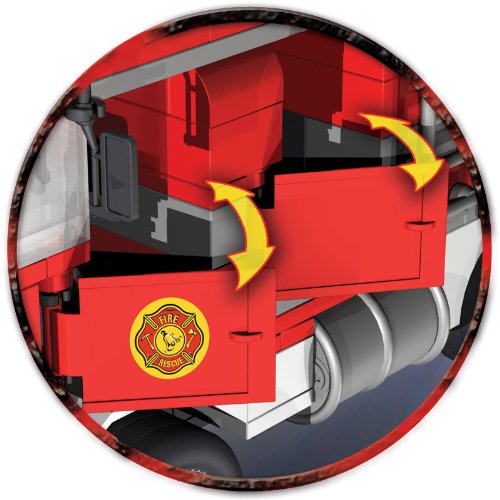Cobi Action Town Fire Rescure Brigade, 500 Piece Set #TOP5