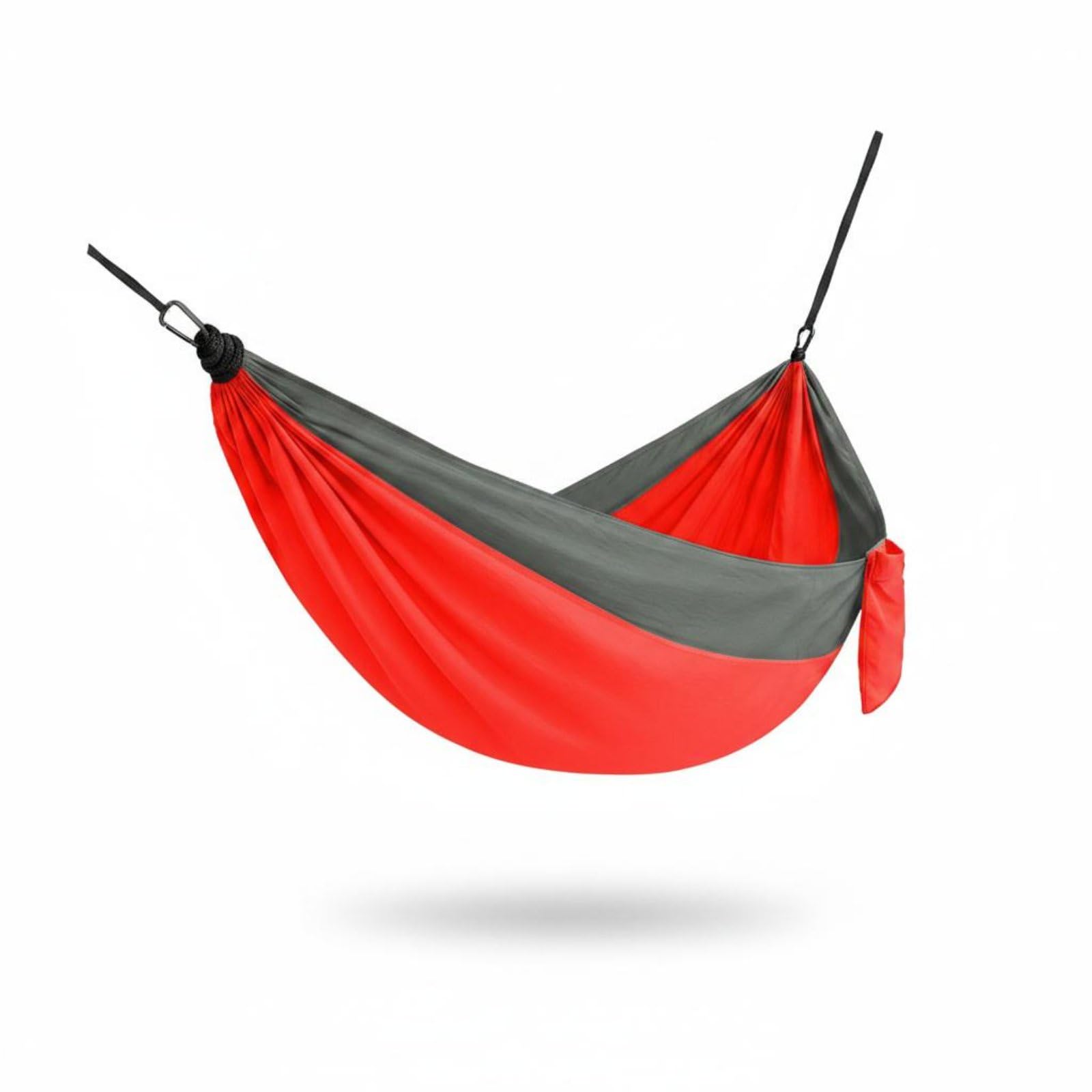 Thickened Material Bug Net Swinging Bed Reinforced Stitching Anti-Tip Swinging Bed Bed Breathable Mesh Hanging Bed Net Comfortable Lounging for Adults, Kids, Indoor, Red-Ink Gray a-image-15
