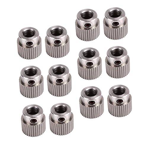Mk7 Mk8 36 Teeth 15 Pack Stainless Steel Extruder Wheel